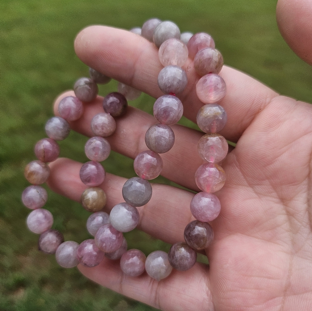 pink amethyst bracelet